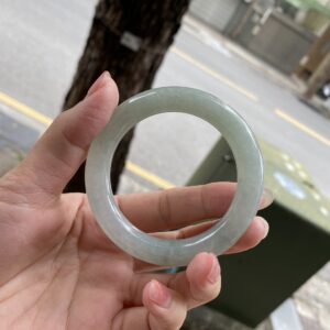 飄花圓骨翡翠手鐲